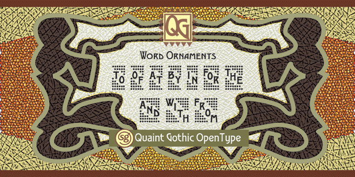 Quaint Gothic SG™