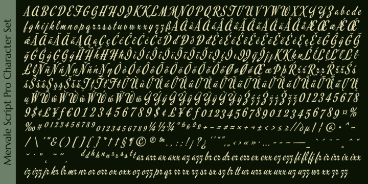 Mervale Script Pro