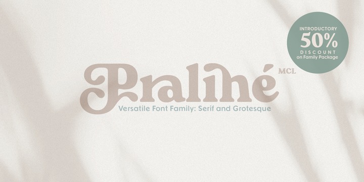 Download Praline MCL Fonts Family From My Creative Land