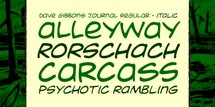 Dave Gibbons Journal