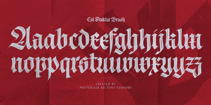 Cal Fraktur Brush