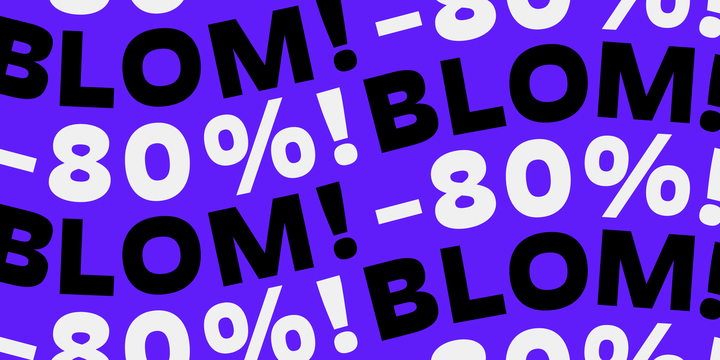 Download Blom Fonts Family From The Northern Block Ltd