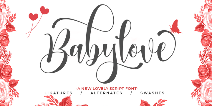 Download Babylove Fonts Family From Natural Ink