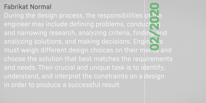 Fabrikat Normal