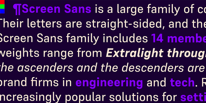 Screen Sans