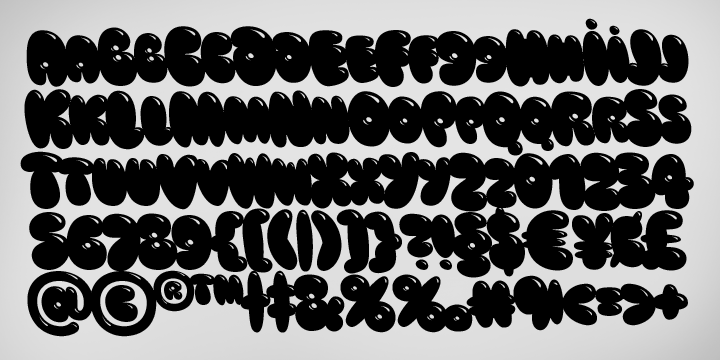 free 1970 bubble letters font free 1970 bubble letters font