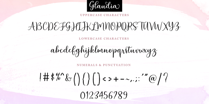 Glaudia Script
