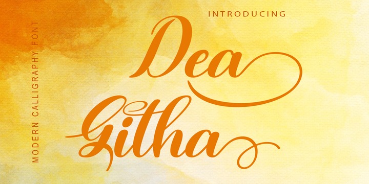 Download Dea Githa Fonts Family From Gatype