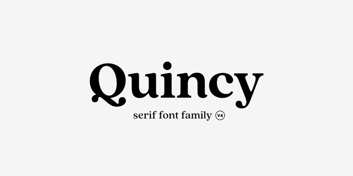 Download Quincy CF Fonts Family From Connary Fagen