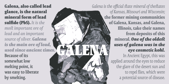 Galena Pro Condensed