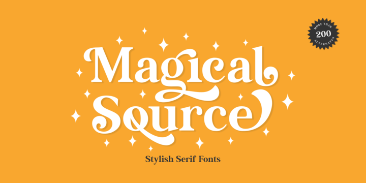 Download Magical Source Fonts Family From Java Pep