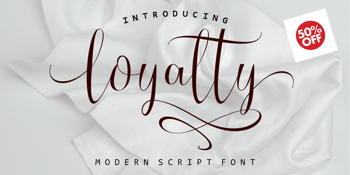 Loyalty Script Font | Webfont & Desktop | MyFonts