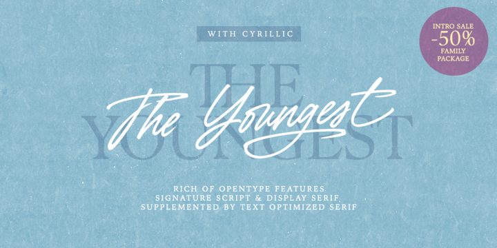 Download The Youngest Fonts Family From My Creative Land