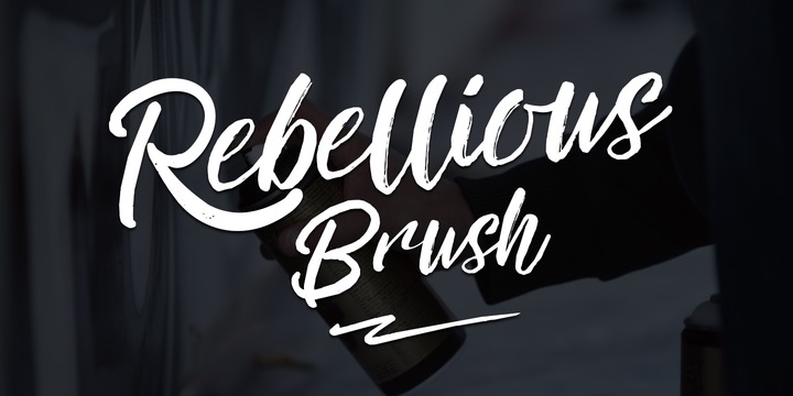 Download Rebellious Brush Fonts Family From Joanne Marie