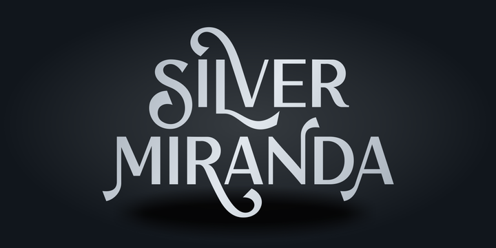 Silver thread jf font Silver thread jf font