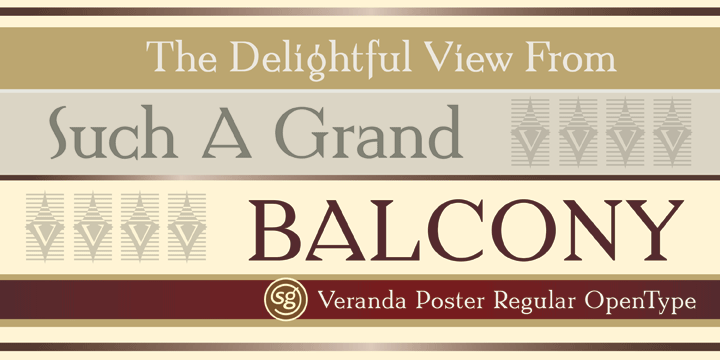 Veranda Poster SG™