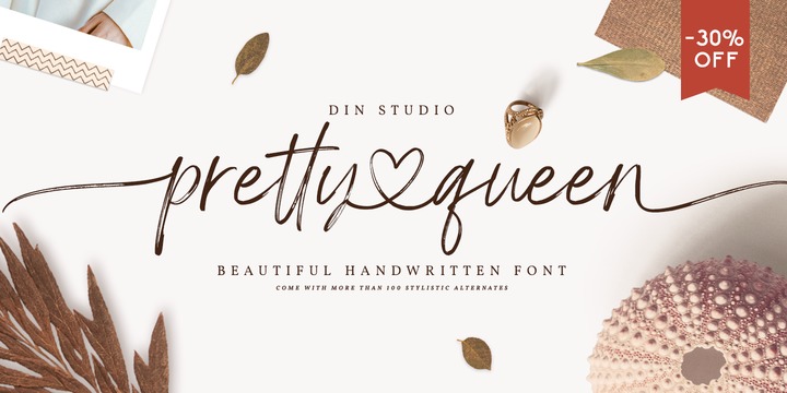 Pretty Queen Font Webfont And Desktop Myfonts