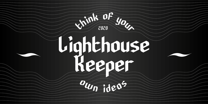 [aqfhnjsbet] Download Lighthouse Keeper Fonts Family From Asterisk