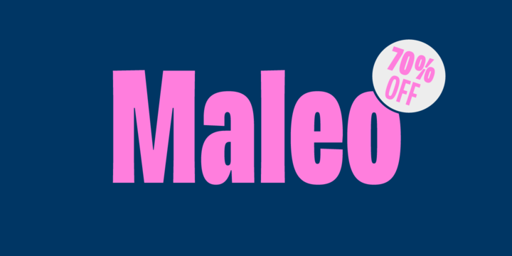 [gzrwyntkig] Download Maleo Fonts Family From Tokotype