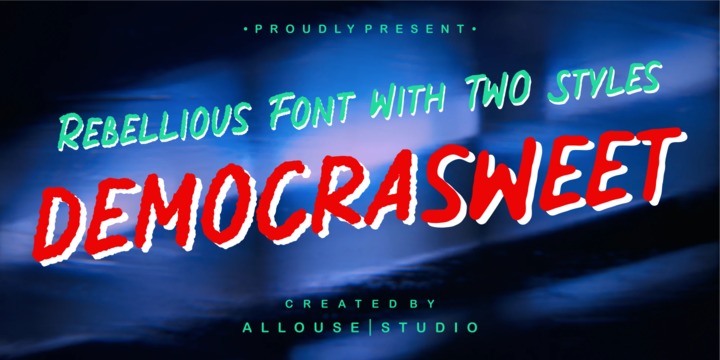 [fzeghbjerb] Download Democrasweet Fonts Family From Allouse Studio