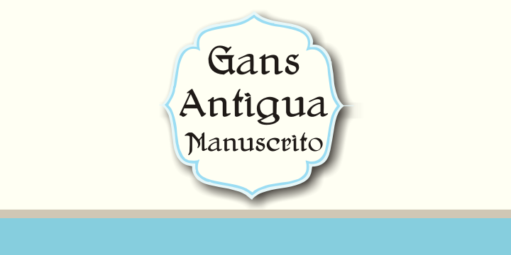 Gans Antigua Manuscrito