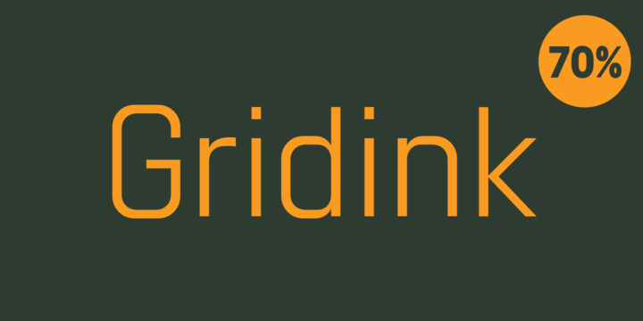 [pysgevzdfp] Download Gridink Fonts Family From Ckhans Fonts