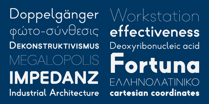 geometron pro angular font