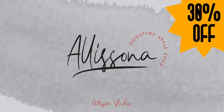 [hgehupcljx] Download Allissona GT Fonts Family From Gartype Studio