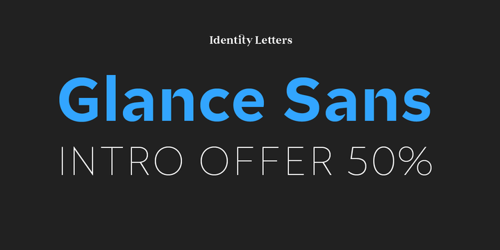 [gqleavxmqs] Download Glance Sans Fonts Family From Identity Letters