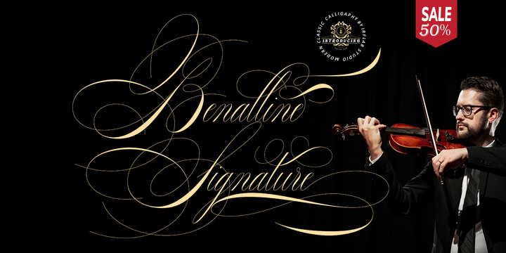 [uwzmdpbsqp] Download Benalline Signature Fonts Family From IRF Lab Studio