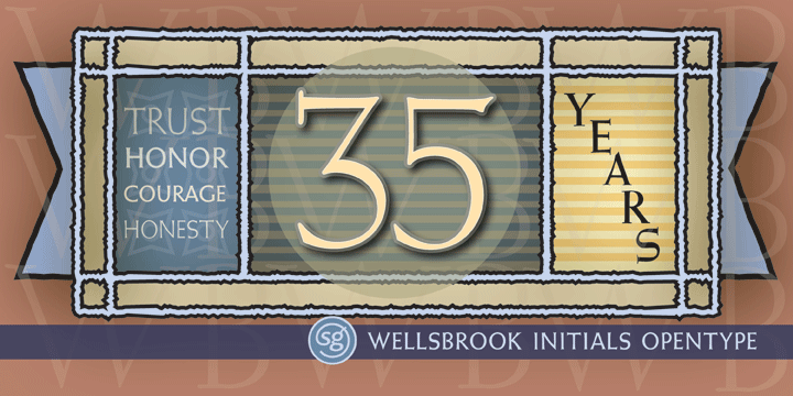 Wellsbrook Initials SG™