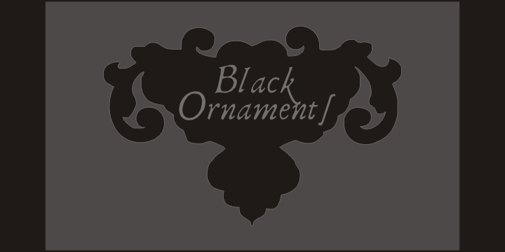 BlackOrnaments
