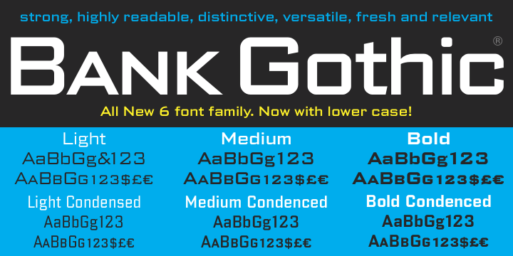 Bank+Gothic+Condensed - Abstract Fonts - Download Free Fonts