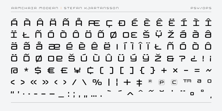 Armchair Modern Font Desktop Myfonts