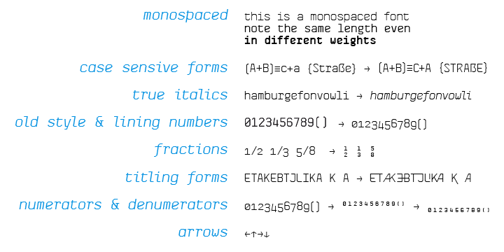 skyhook mono font