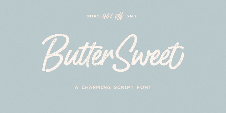 Butter Sweet Font | Webfont & Desktop | MyFonts