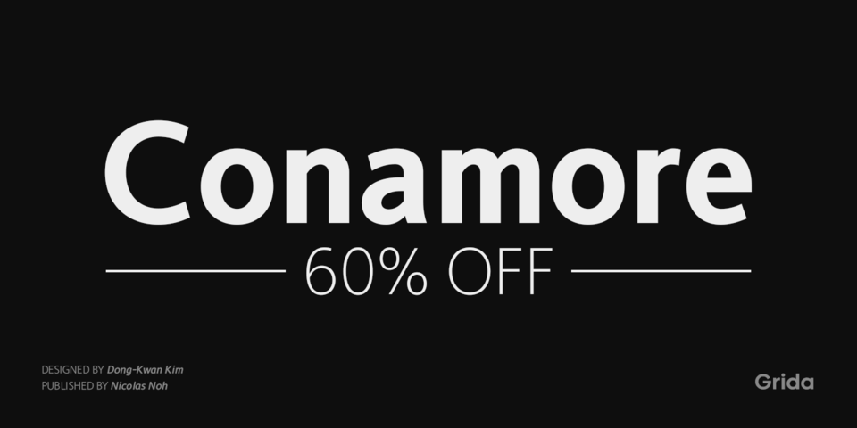Special offer on Conamore