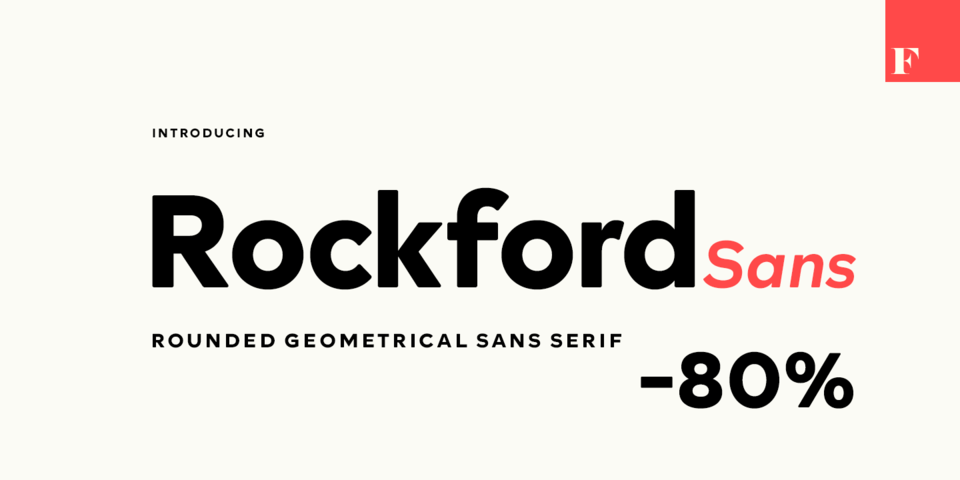 Special offer on Rockford Sans