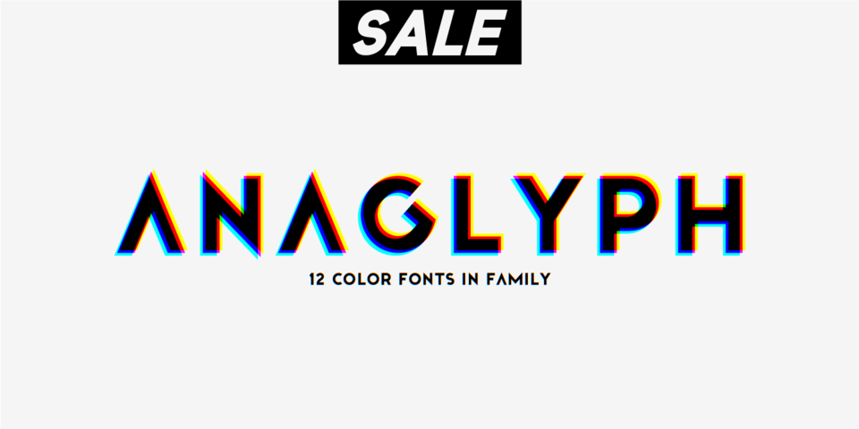 Special offer on Anaglyph