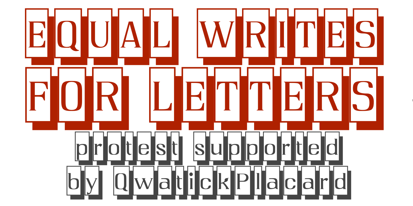 QwatickPlacard