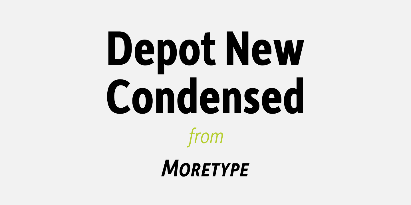 Depot New Condensed