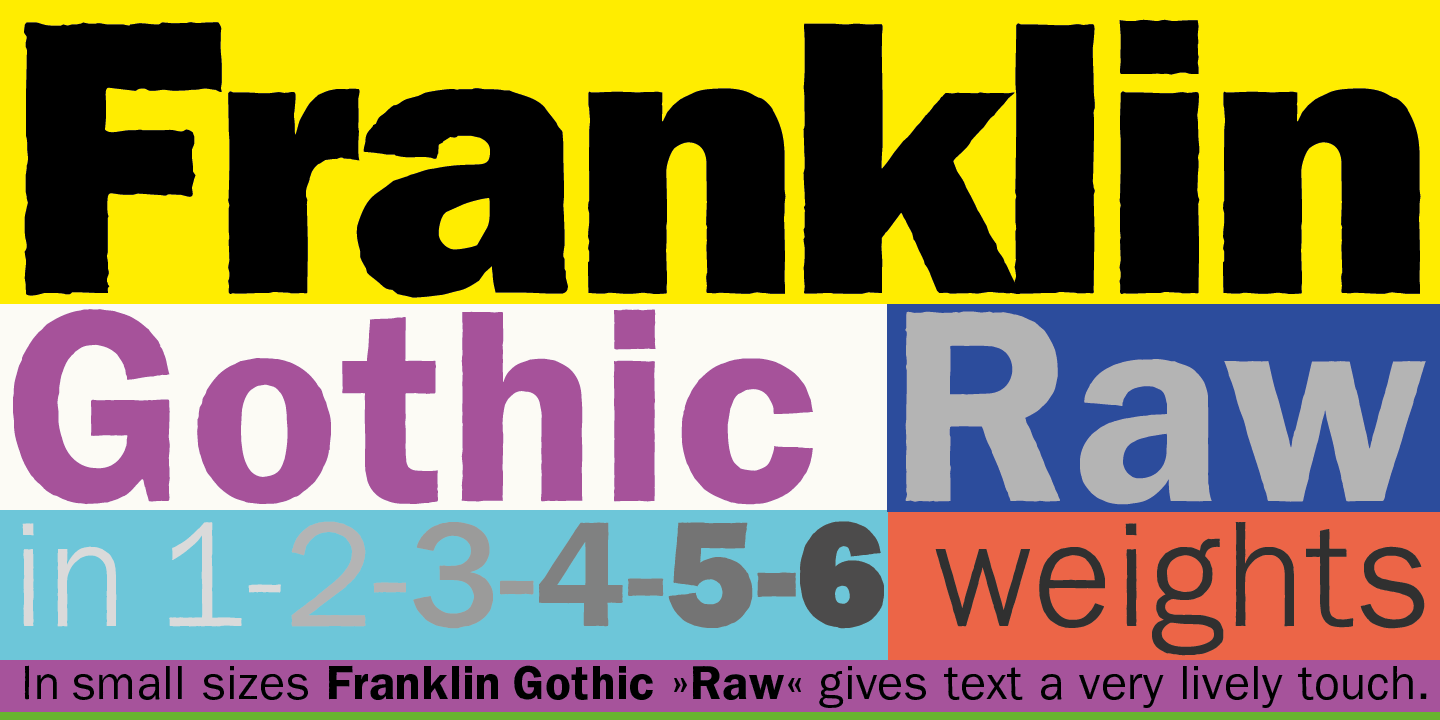 Franklin Gothic Raw