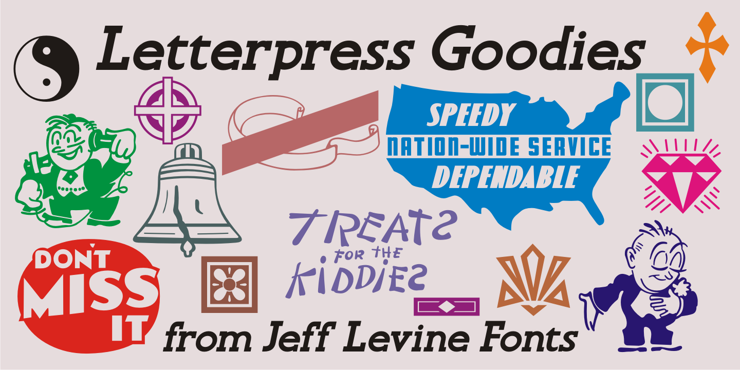 Letterpress Goodies JNL