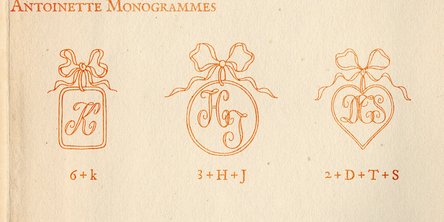 Antoinette Monogrammes