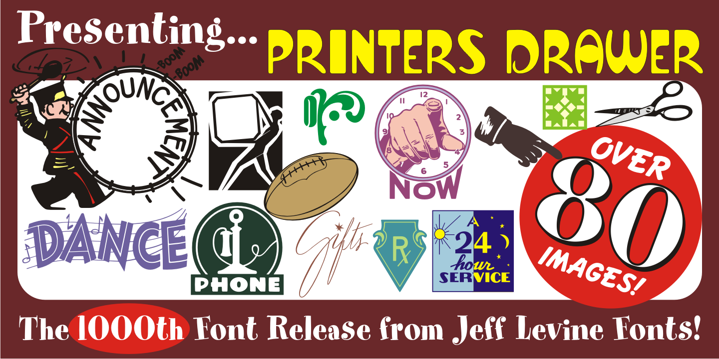 Printers Drawer JNL