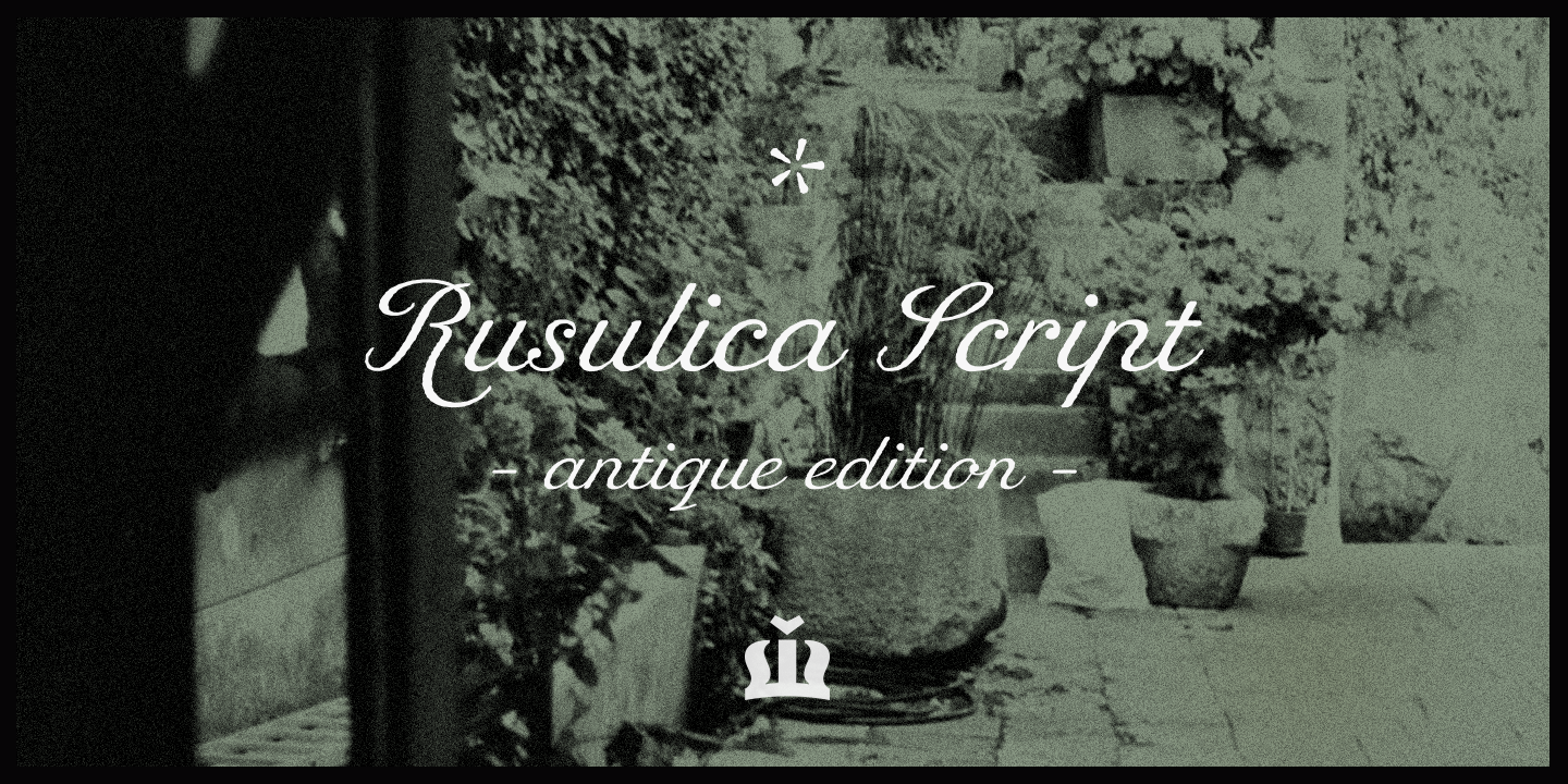 Rusulica Script Antique