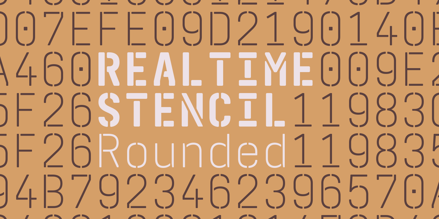 Realtime Stencil Rounded