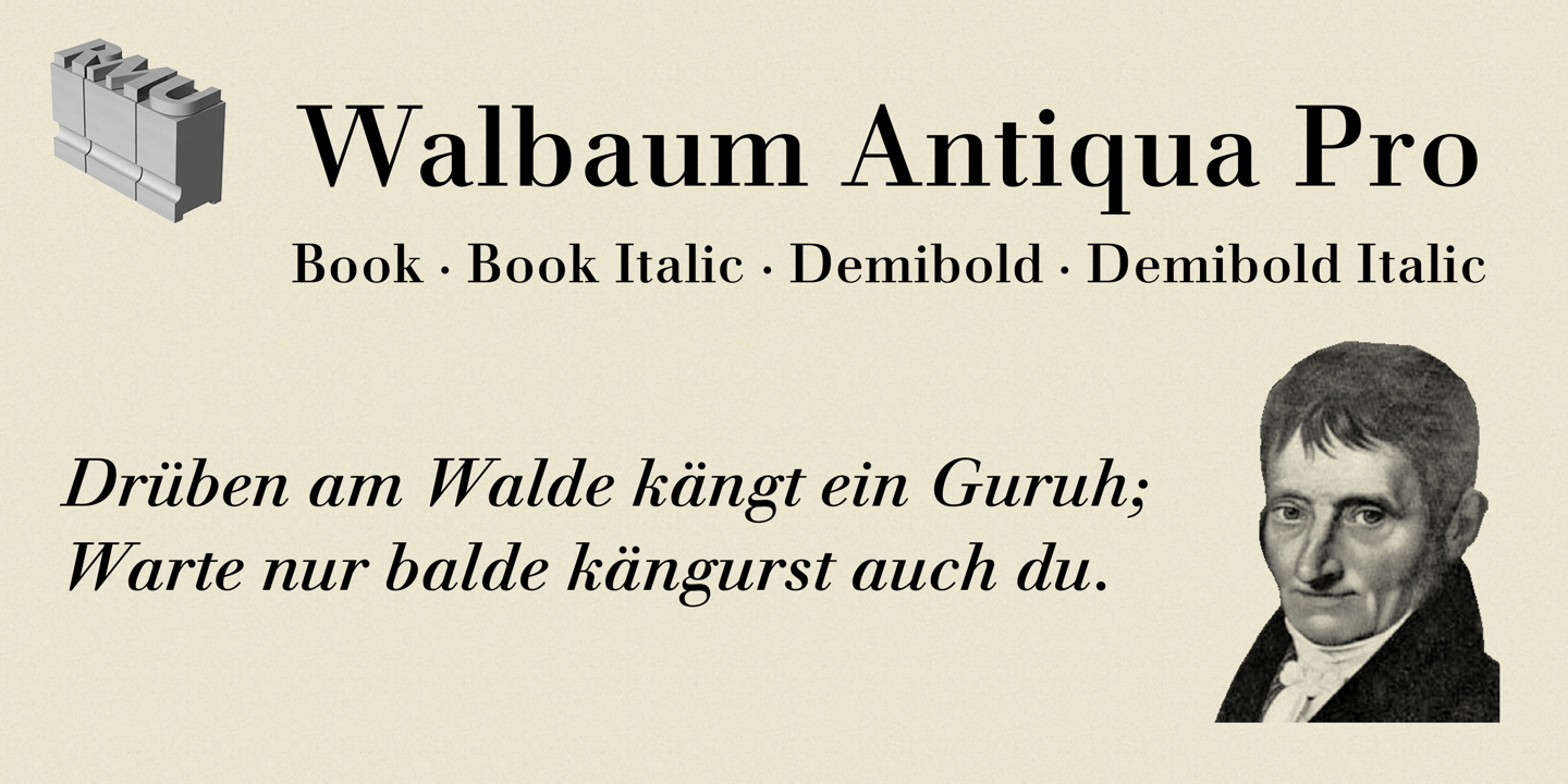 Walbaum Antiqua Pro