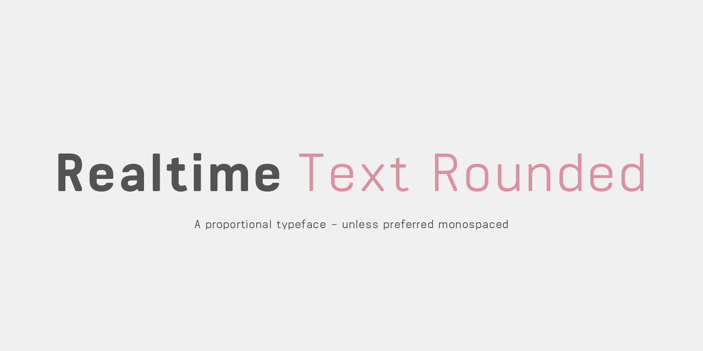 Realtime Text Rounded