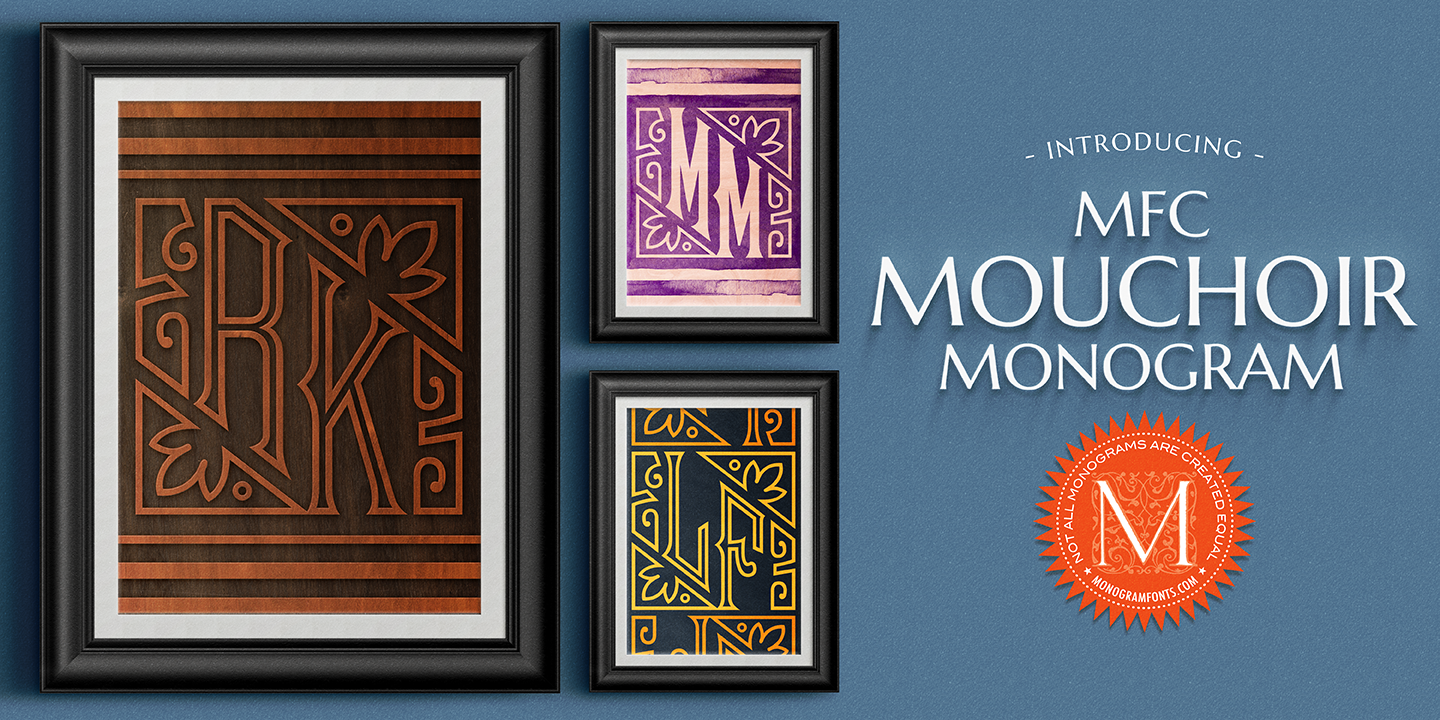 MFC Mouchoir Monogram